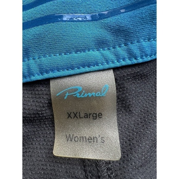 Primal Cycling Apparel Shorts Women’s Size XXL Black And Blue Sports - Picture 6 of 6